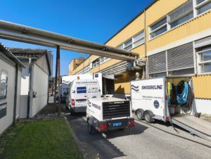 Intervention entre les lacs de Neuchâtel et de Bienne